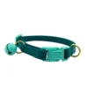 MAJOR DARLING Breakaway Cat Collar In Teal (Made In The USA)