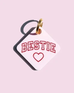 FRESHWATER DESIGN CO. Bestie Acrylic Pet Tag
