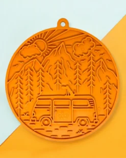 SODA PUP Camp Enrichment Lick Mat With Suction Cups (Made In The USA)