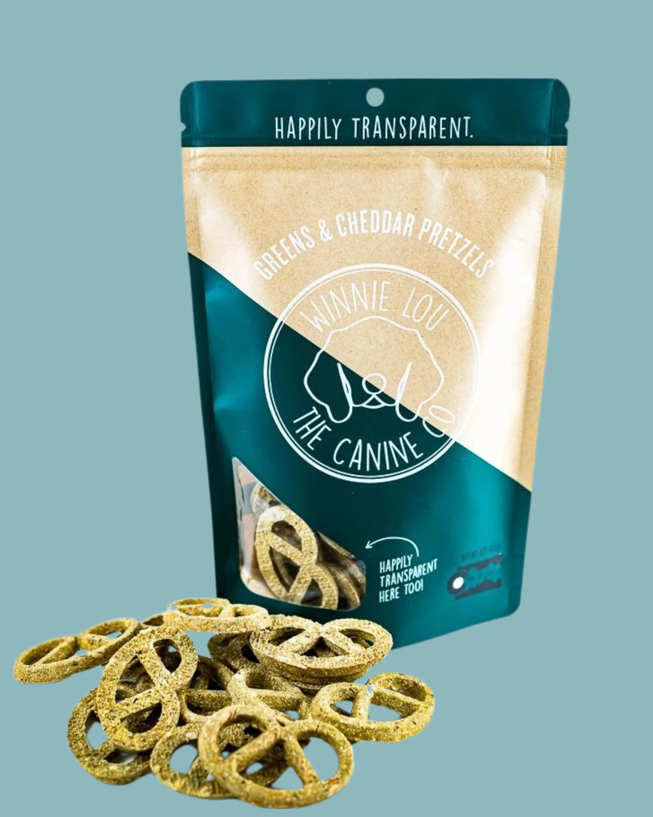 WINNIE LOU Greens & Cheddar Pretzels - Image 2