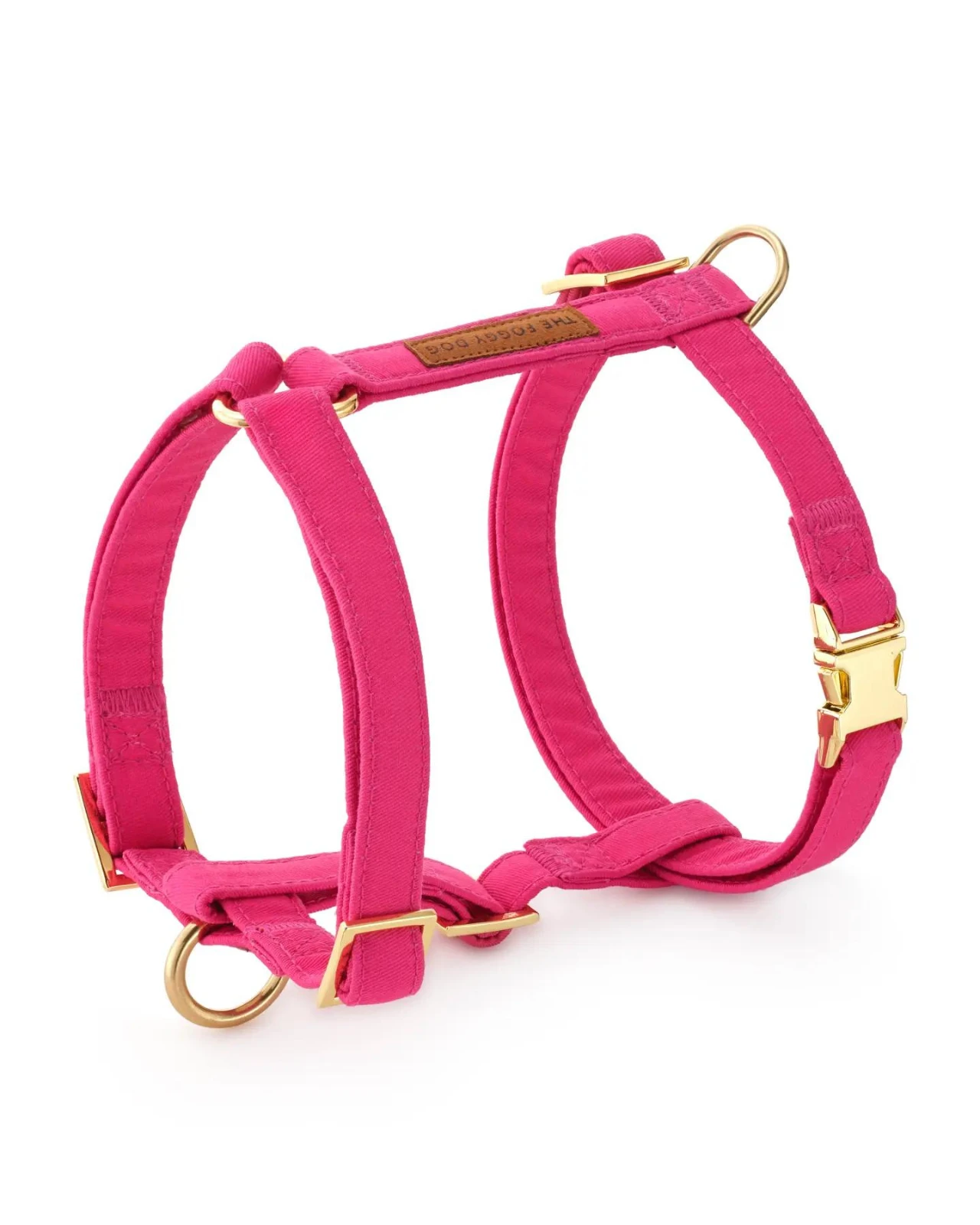 THE FOGGY DOG Hot Pink Dog Harness