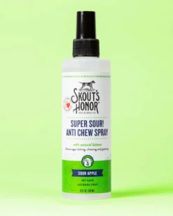 SKOUT'S HONOR Super Sour! Anti Chew Dog Spray (8oz)