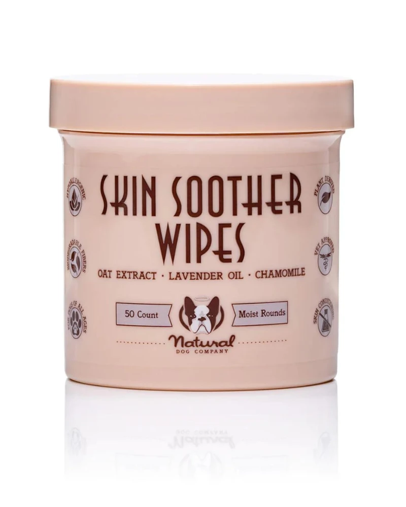 NATURAL DOG COMPANY Skin Soother Dog Wipes - Image 2