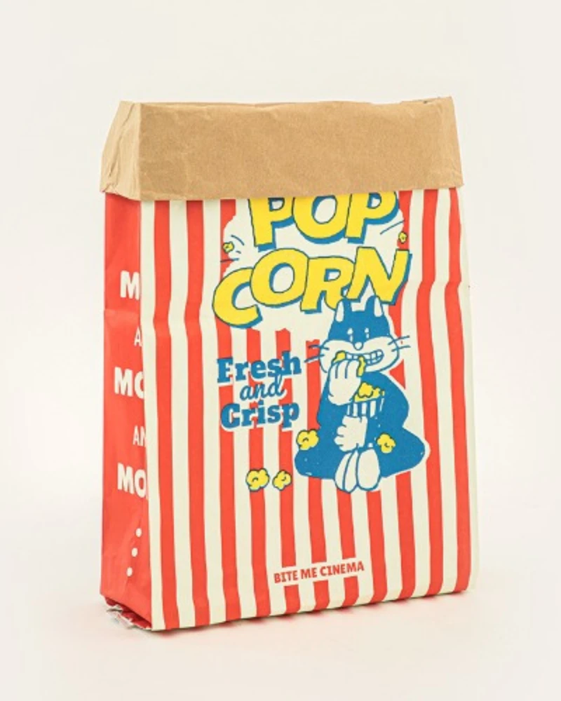 BITE ME Popcorn Paper Bag Cat Cave Toy - Image 2