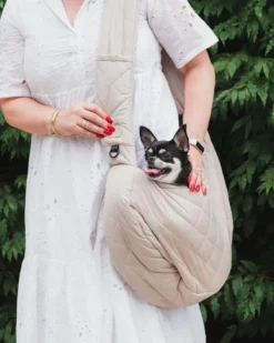 FUZZYARD Quilted Crossbody Dog Sling