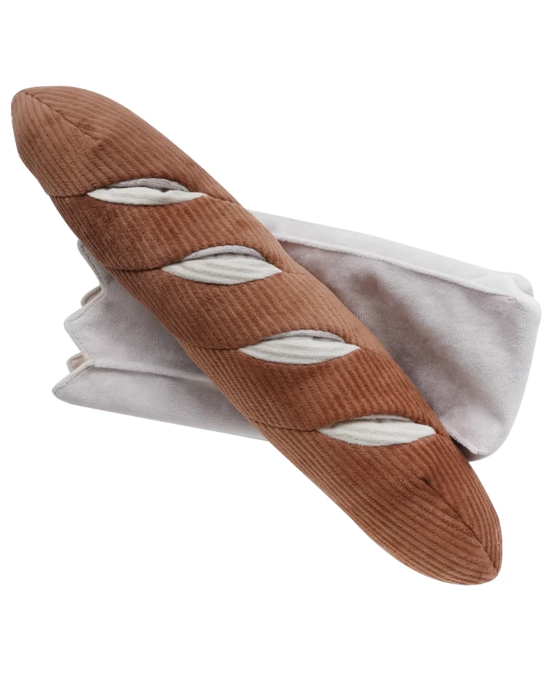 LAMBWOLF COLLECTIVE Baguette Nosework Squeaky Dog Toy - Image 6