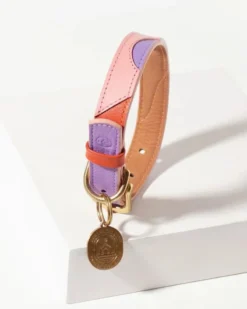 RAMONA FOR YOU Sweet Leather Dog Collar (Made In Guatemala)