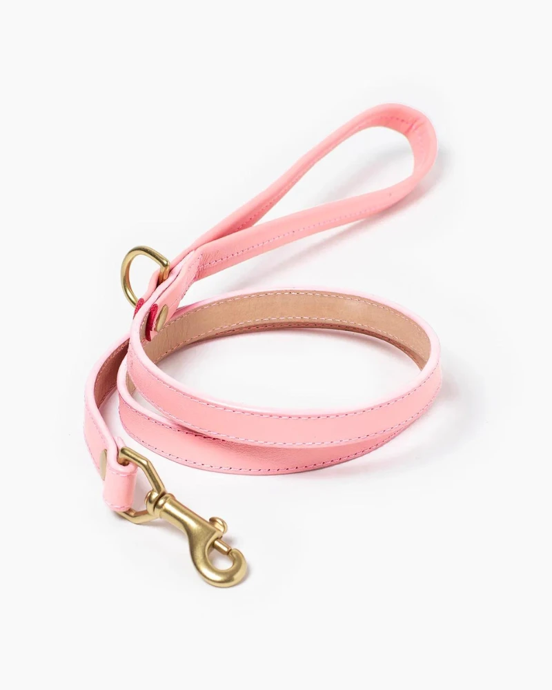 RAMONA FOR YOU Sweet Leather Dog Leash (Made In Guatemala)