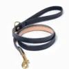 RAMONA FOR YOU Midnight Leather Dog Leash (Made In Guatemala)