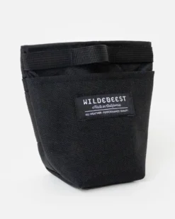 WILDEBEEST Alamo Dog Treat Pouch In Black