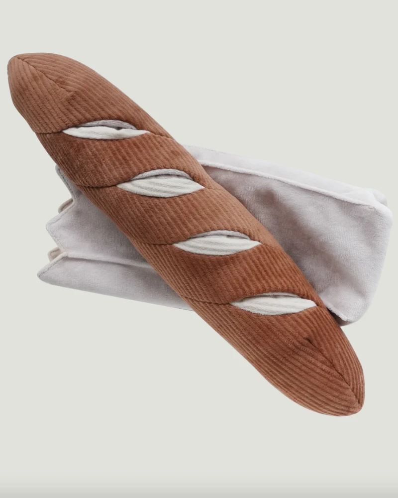 LAMBWOLF COLLECTIVE Baguette Nosework Squeaky Dog Toy - Image 4