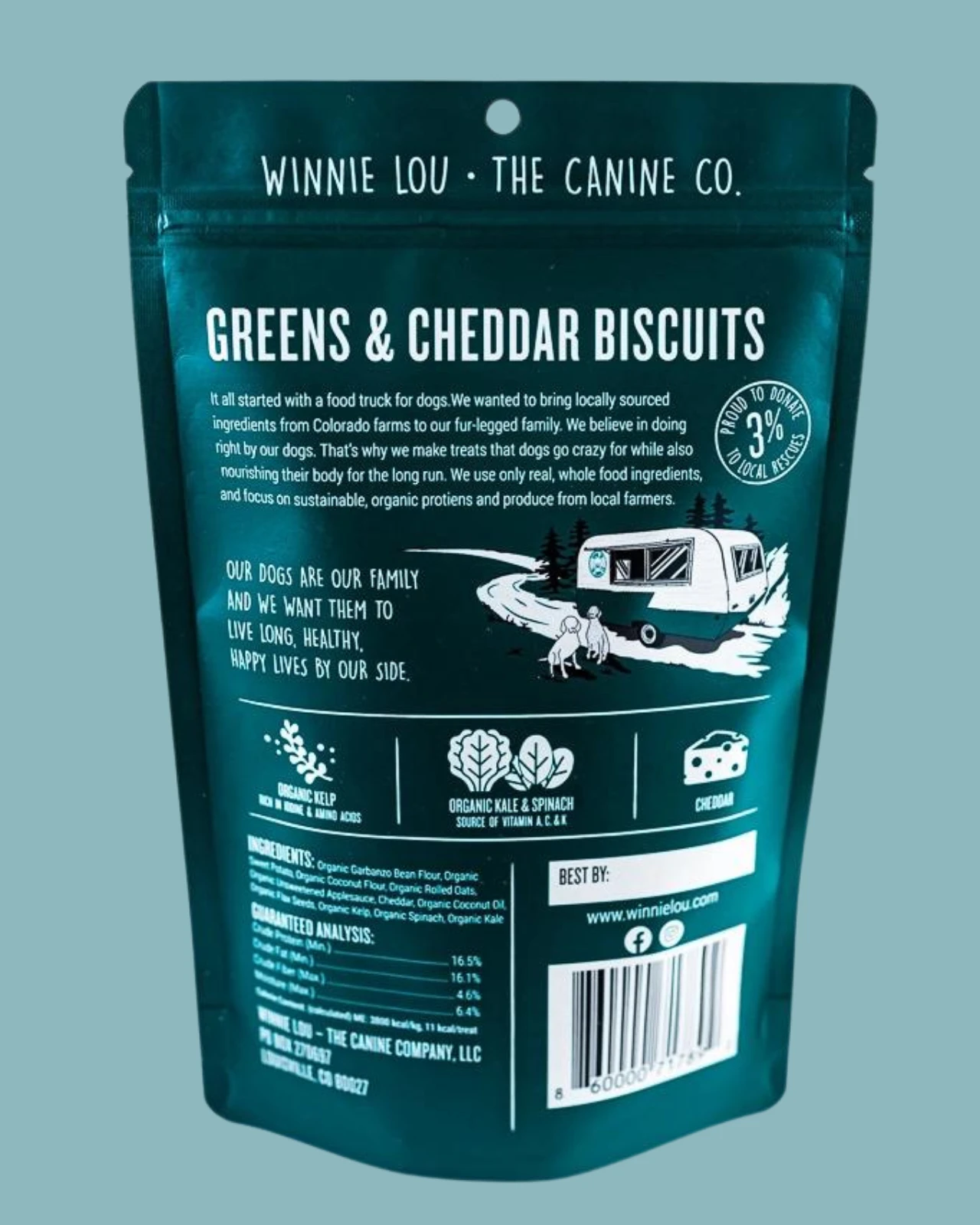 WINNIE LOU Greens & Cheddar Pretzels - Image 3
