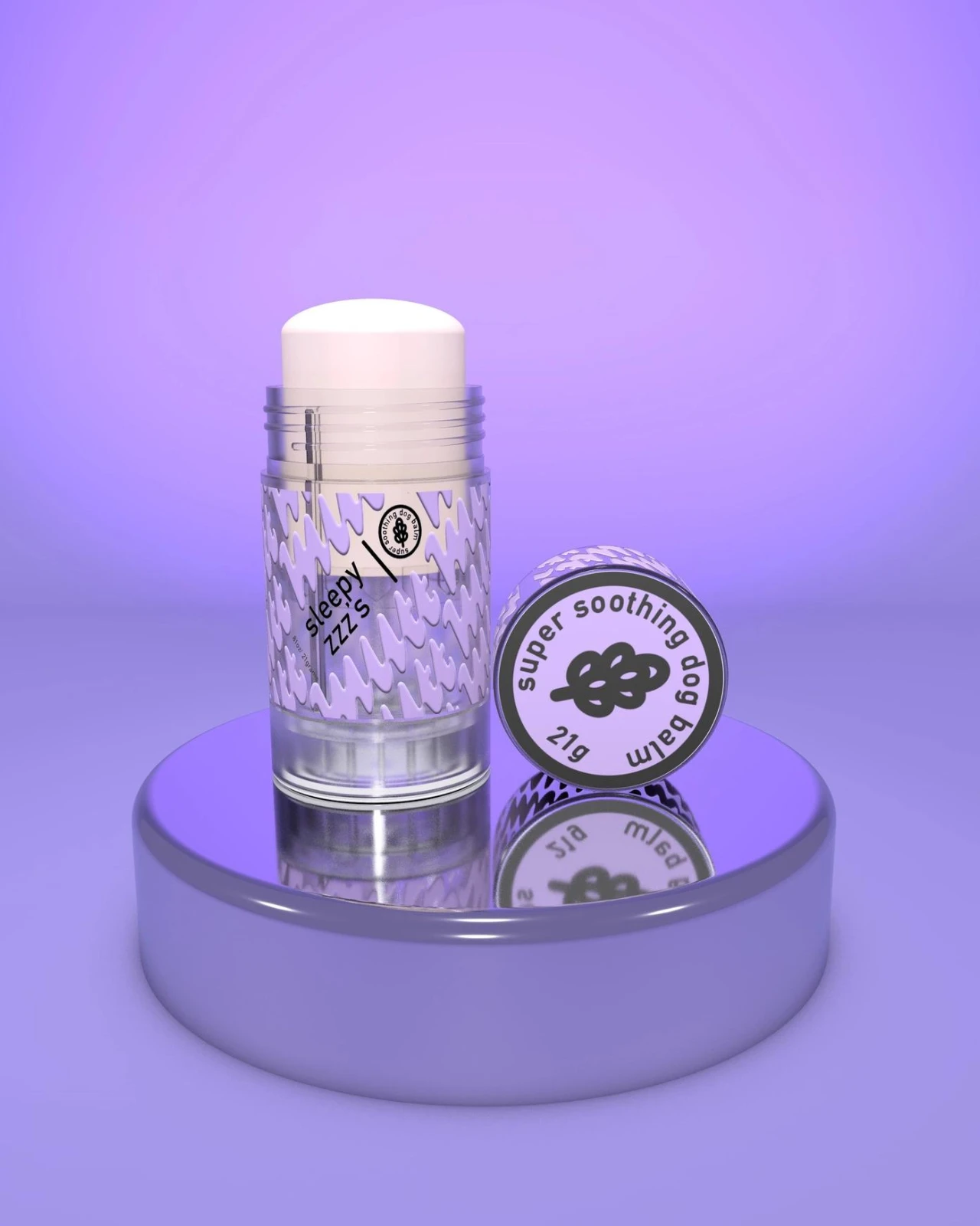 MUTT FRESH DOG CARE Sleepy ZZZ's Soothing Lavender Dog Balm (Made In The USA) - Image 3