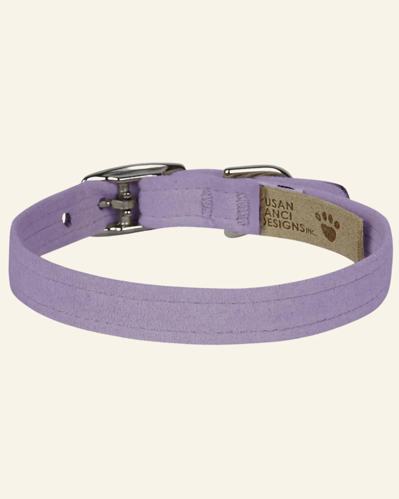 SUSAN LANCI DESIGNS Ultrasuede Dog Collar (Made In The USA) - Image 4