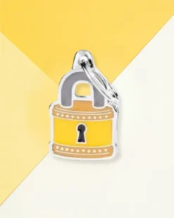 MY FAMILY Padlock Custom Pet ID Tag