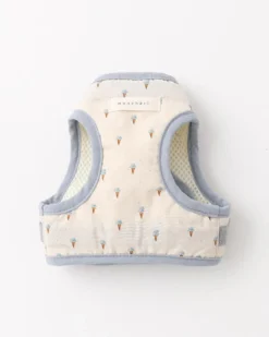 MONCHERI Padded Ice Cream Cone Dog Harness + Lead Set