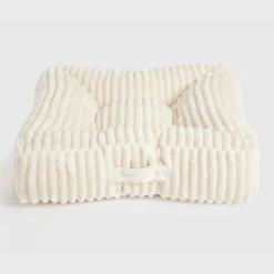 JAX & BONES Pillow Top Dog Bed In Luna Ivory (Direct Ship)<br>(Made In The USA)