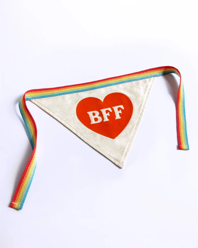 BRASS MONKEY BFF Dog Bandana - Image 3