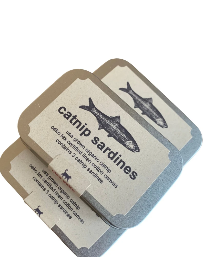 CIAO GATTO Organic Catnip Sardines Toy - Image 4