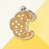 MY FAMILY J'Adore Croissants Custom Pet ID Tag