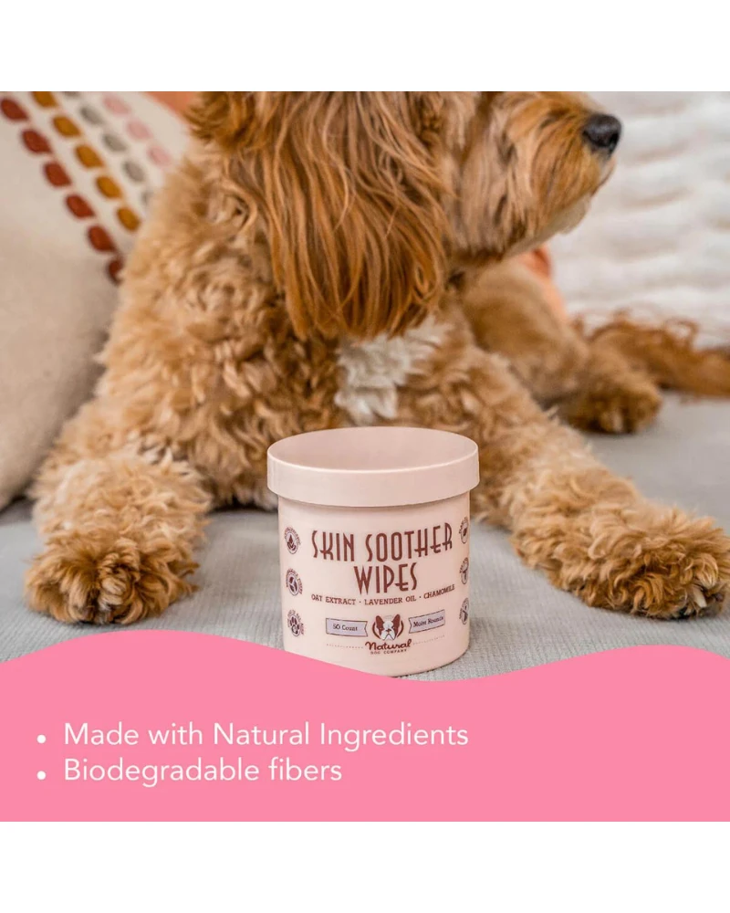 NATURAL DOG COMPANY Skin Soother Dog Wipes - Image 5