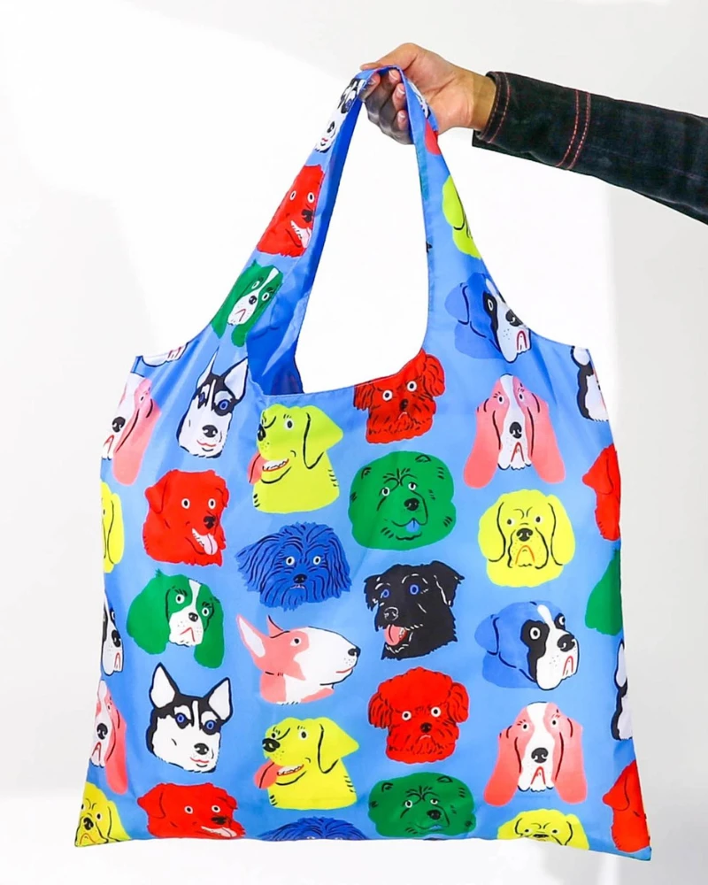 YELLOW OWL WORKSHOP Dogs Art Sack (Reusable Tote Bag) - Image 2