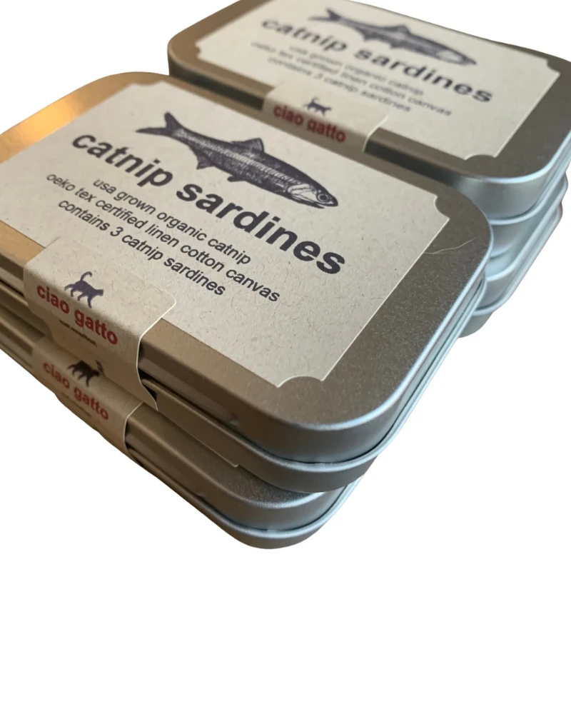 CIAO GATTO Organic Catnip Sardines Toy - Image 5