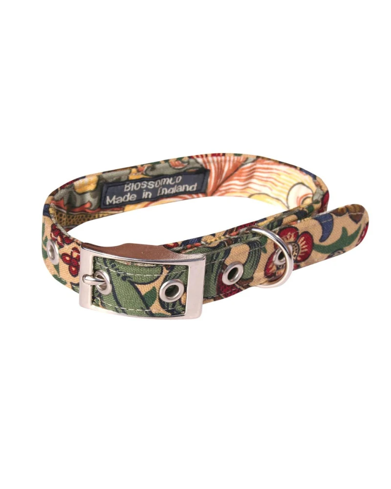 BLOSSOM CO. William Morris Golden Lily Dog Collar - Image 2