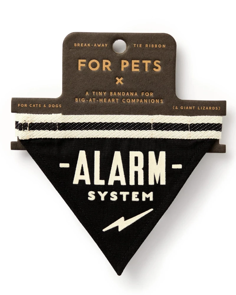 BRASS MONKEY Alarm System Pet Bandana - Image 5