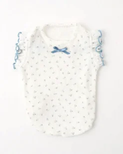 MONCHERI Flutter Sleeve Floral Top For Dogs (Cooling Effect)