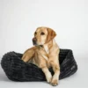 JAX & BONES Napper Dog Bed In Luna Black (Custom/Direct-Ship) (Made In The USA)