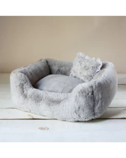 HELLO DOGGIE The Divine Dog Bed In Grey (Custom/Direct-Ship) (Made In The USA)