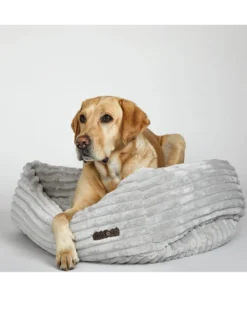 JAX & BONES Napper Dog Bed In Luna Grey (Custom/Direct-Ship) (Made In The USA)