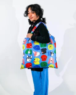 YELLOW OWL WORKSHOP Dogs Art Sack (Reusable Tote Bag)