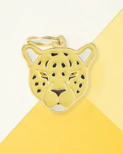 MY FAMILY Spotted Leopard Custom Pet ID Tag