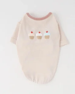 MONCHERI Cupcake Love Dog T-Shirt