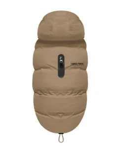 CANADA POOCH Insulated Waterproof Dog Puffer In Tan