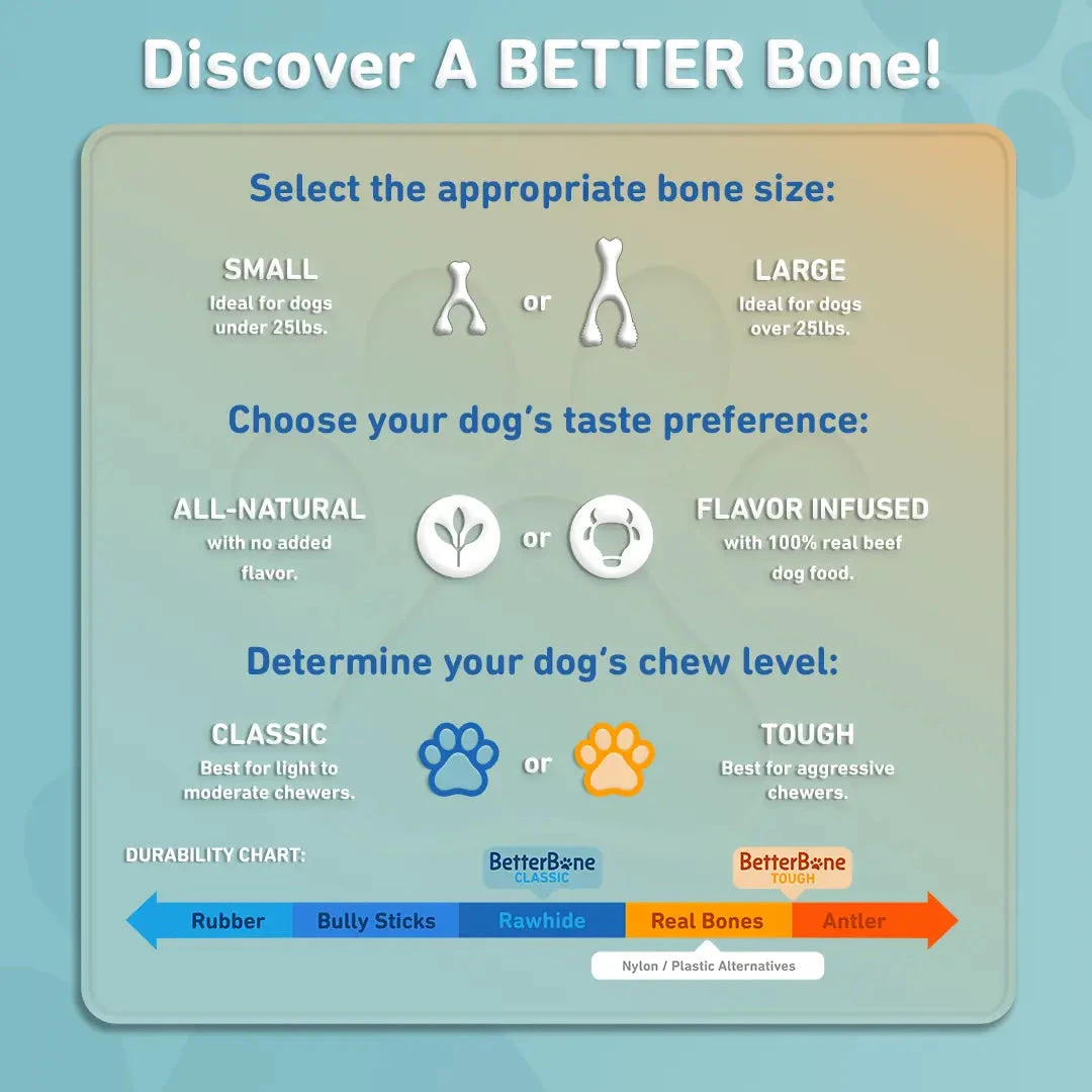 BETTERBONE TOUGH All Natural Eco-Friendly Dog Chew Toy (Beef Flavor) - Image 7