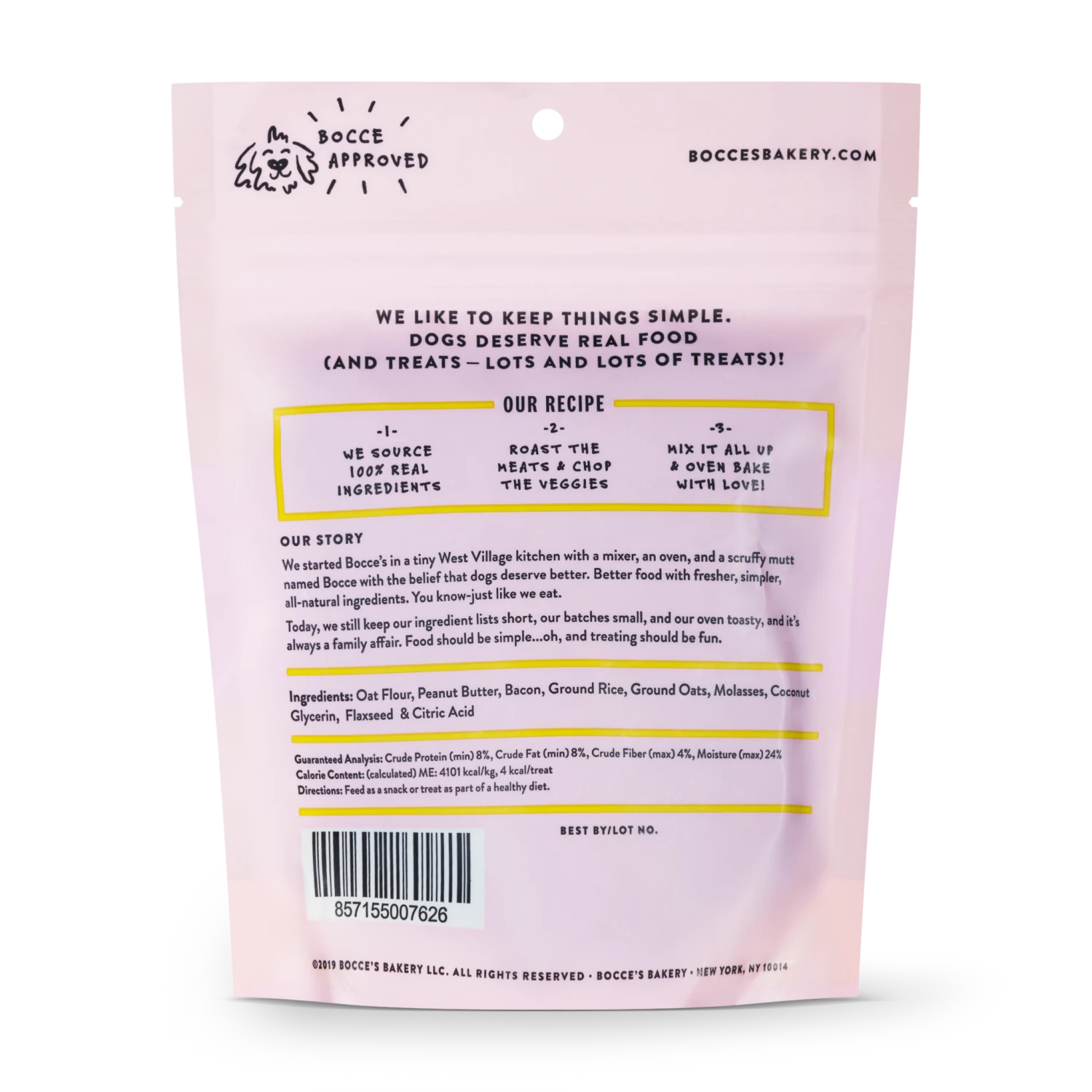 BOCCE'S BAKERY Bac N' Nutty Dog Training Treats - Image 2