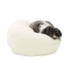 CAROLINA PET COMPANY Cheeky Pouf In Sherpa (Custom/Drop-Ship)