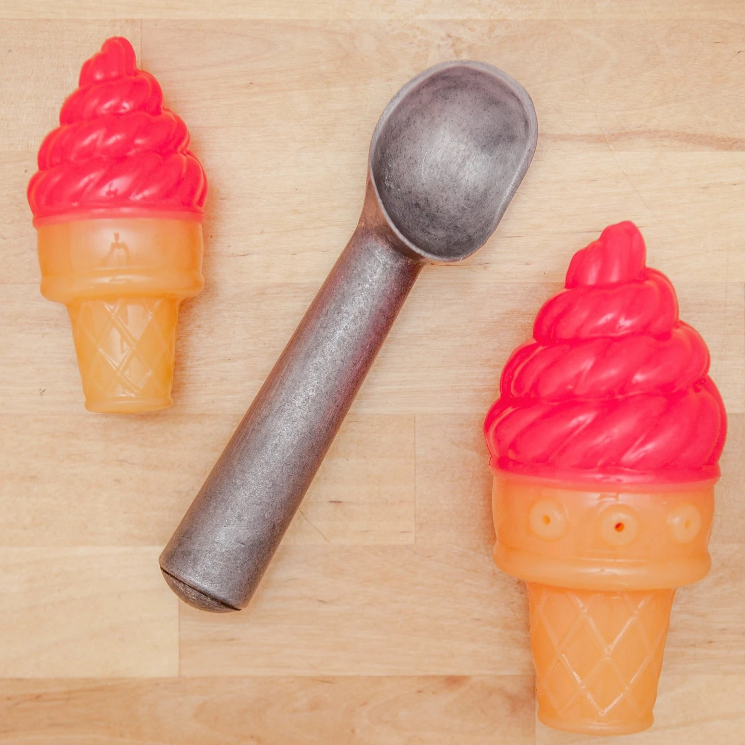 COOL PUP Freeze-Me Ice Cream Cone Dog Toy In Pink - Image 3