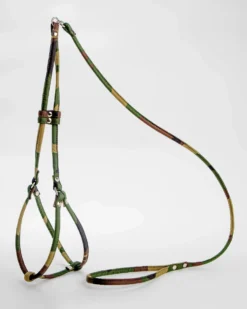 DOG & CO. Nylon Step-In Adjustable Dog Harness In Camo (Made In The USA)