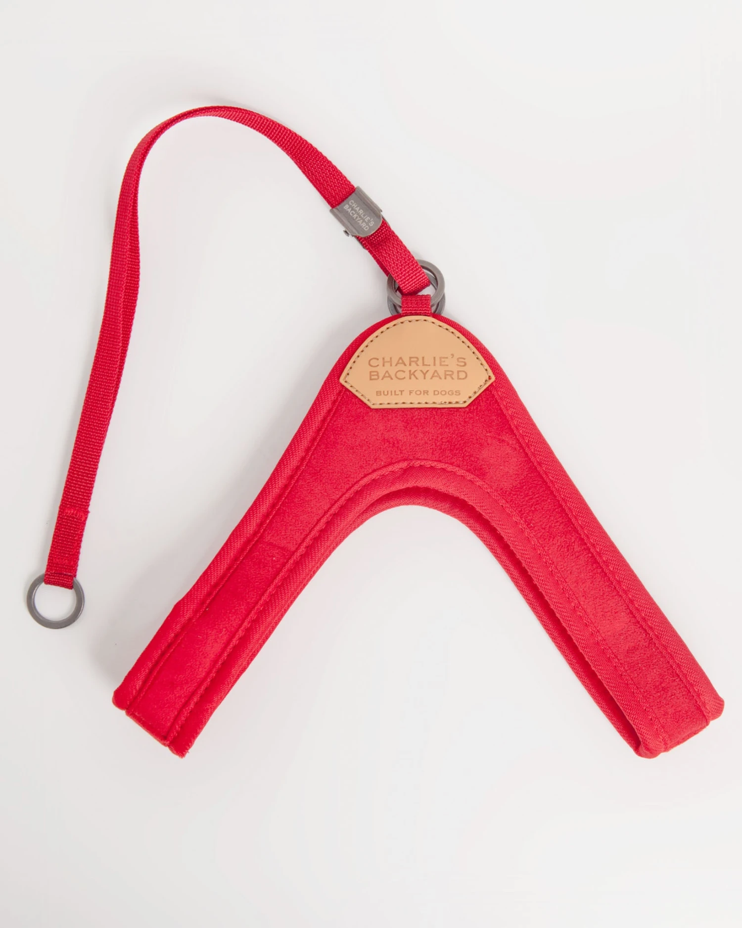 CHARLIE'S BACKYARD Adjustable Easy Dog Harness In Red - Image 4