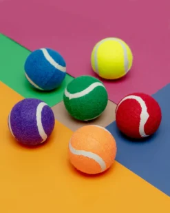 ZANIES Puppy Pride Tennis Balls - (Set Of 6)