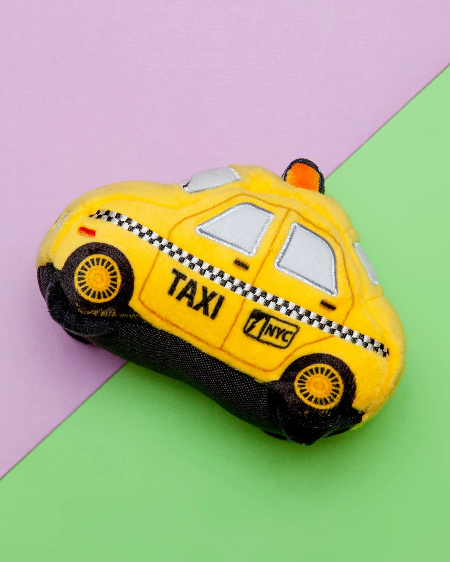 P.L.A.Y. Canine Commute Taxi Plush Crinkle + Squeaky Dog Toy - Image 6