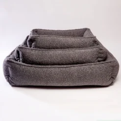 BOWSER'S PET PRODUCTS Urban Lounger Dog Bed In Grey Sheepskin (Direct Ship)