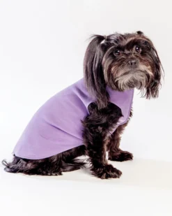 GOLD PAW Pullover Stretch Dog Fleece In Lavender