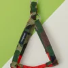WAGWEAR Cordura Dog Step-In Harness In Camo & Neon Orange (Made In The USA)