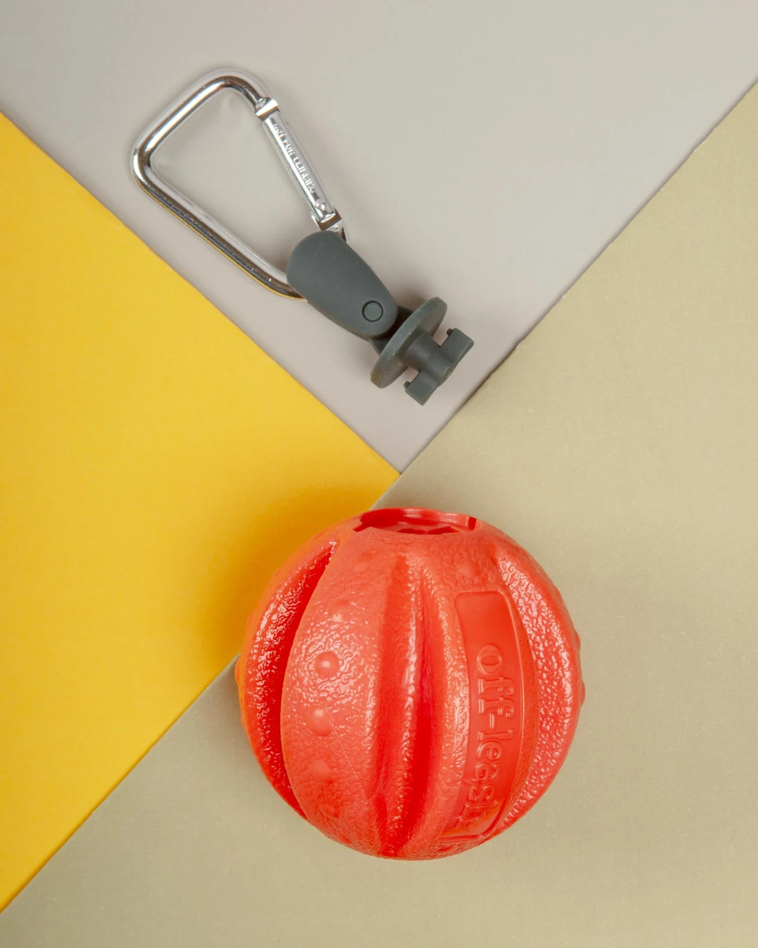 DEXAS Off-Leash Reaction Ball In Orange - Image 2