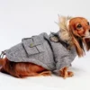 CANADA POOCH Alaskan Army Dog Parka In Salt And Pepper (FINAL SALE)